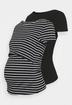 2 PackT-Shirt BasicBlack Donna T-shirt E Top EX429G02Z-Q11