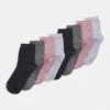 Anna Field 8 Pack - Calze -Grey/Lilac -Anna Field 009c7566a1a44578b06d8bb403494c5d