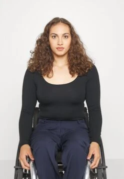 Anna Field 2PackMaglietta A Manica LungaBlack/White Donna T-shirt E Top AN621D141-Q11 -Anna Field 031ff30a69f04e04a60f194562d3653f