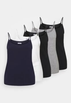 5 PackTopBlack/White Donna T-shirt E Top AX821D04I-Q11 -Anna Field 043ff143449d4ab39ecc614e0b876465