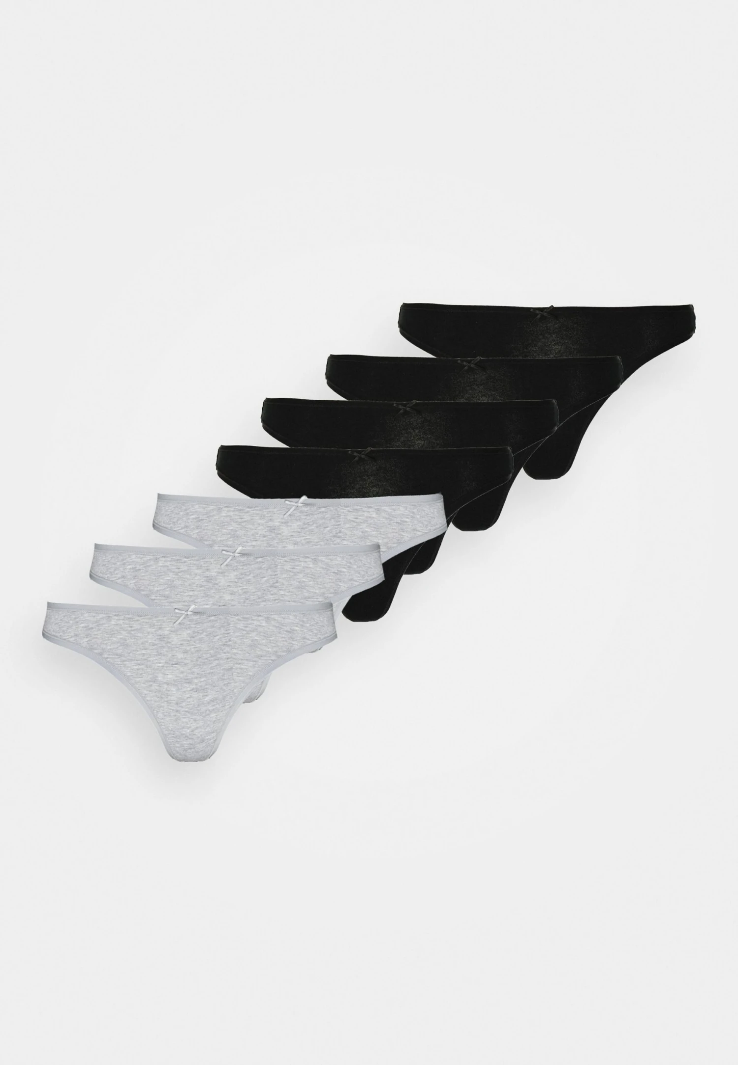 Anna Field Georgina 7Pp Thong CottonPerizomaBlack/Grey Donna Intimo AN681C004-Q14 7 Anna Field Georgina 7Pp Thong CottonPerizomaBlack/Grey Donna Intimo AN681C004-Q14 - immagine 5