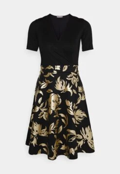 Anna Field Vestito Elegante - Black/Gold -Anna Field 080fb47b669c4f9883e4b25ccdd39f9c