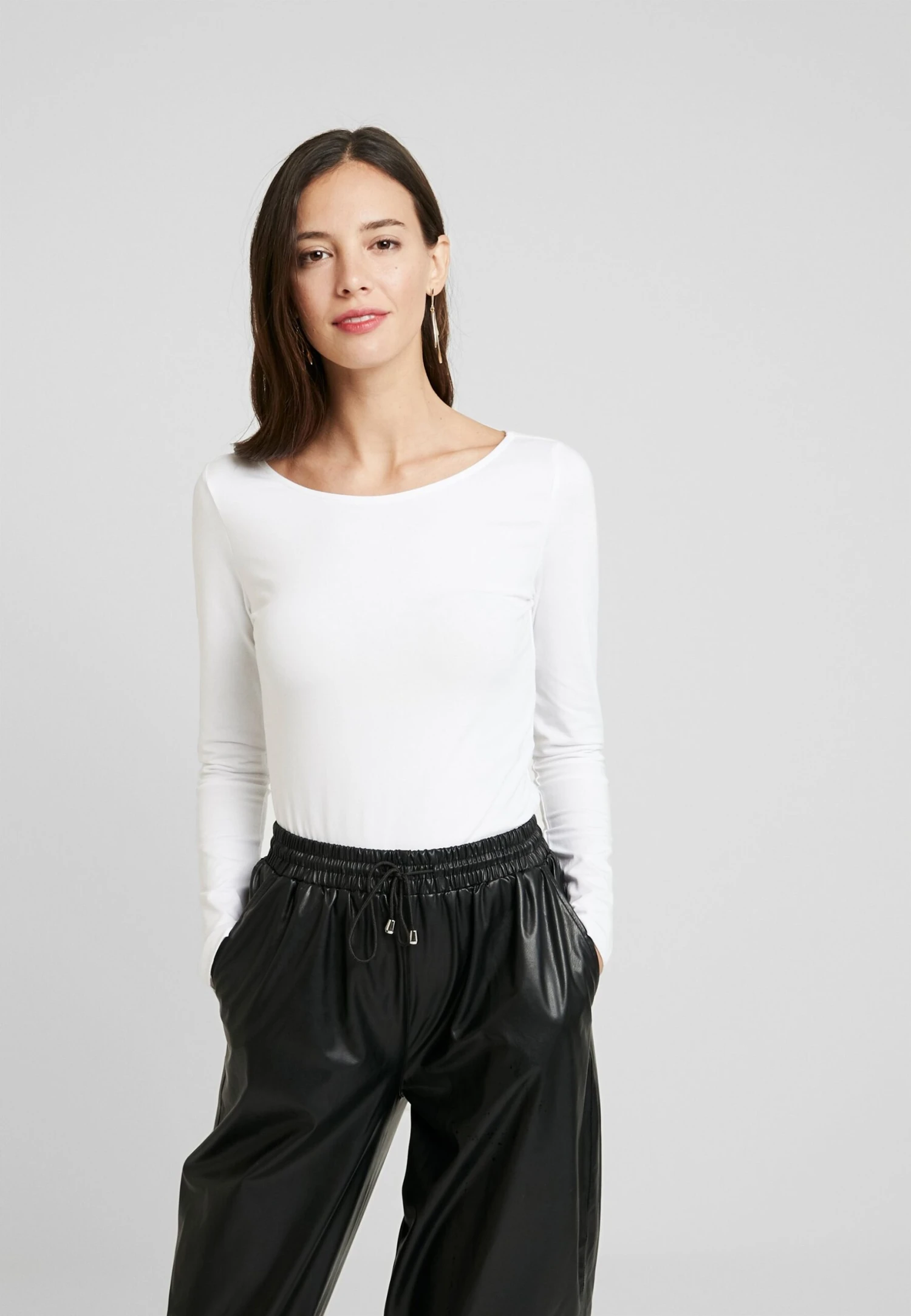 Anna Field 2 PackMaglietta A Manica LungaBlack/White Donna T-shirt E Top AN621D0PI-Q11 5 Anna Field 2 PackMaglietta A Manica LungaBlack/White Donna T-shirt E Top AN621D0PI-Q11 - immagine 3