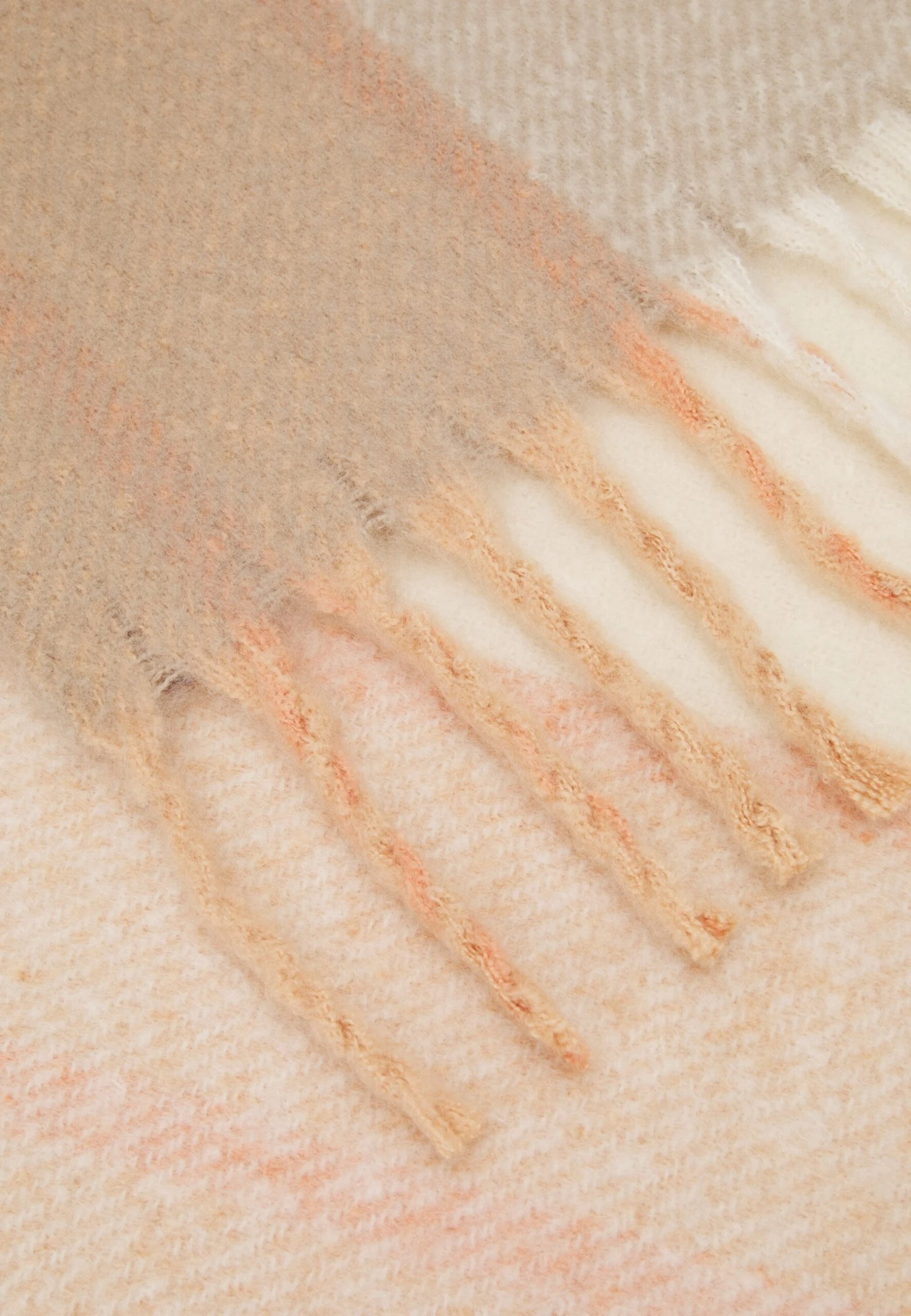 Anna Field Sciarpa - Orange/Beige/Grey 5 Anna Field Sciarpa - Orange/Beige/Grey - immagine 3