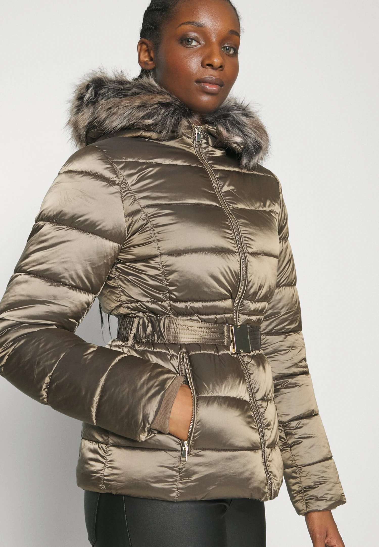 Giacca InvernaleBeige Donna Giacche E Blazer ANI21U00K-B11 7 Giacca InvernaleBeige Donna Giacche E Blazer ANI21U00K-B11 - immagine 5