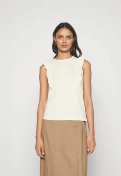 Anna Field T-Shirt BasicOff White Donna T-shirt E Top AN621D17A-A11