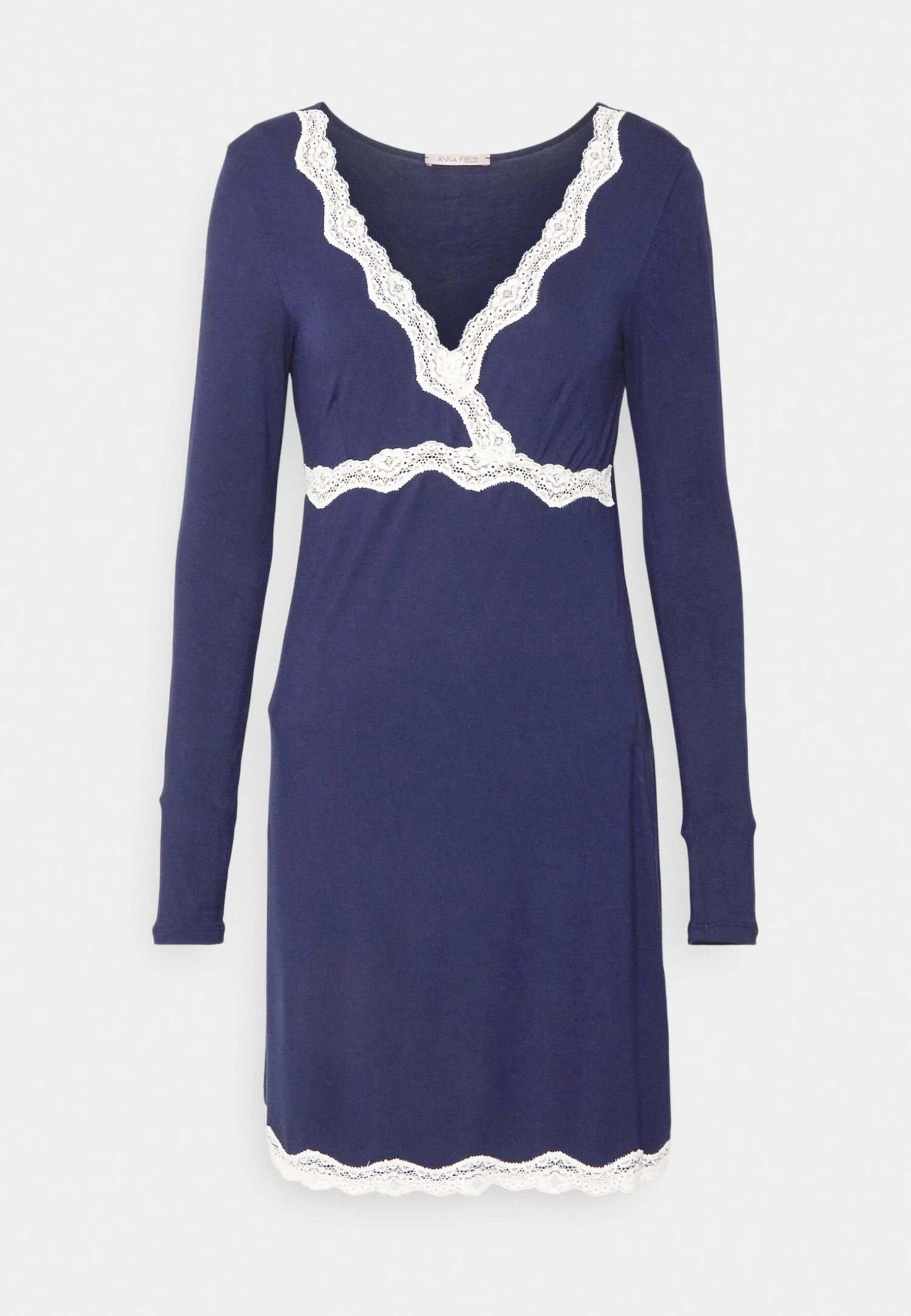 Anna Field Camicia Da NotteDark Blue Donna Intimo Notte E Loungewear AN681P02P-K11 7 Anna Field Camicia Da NotteDark Blue Donna Intimo Notte E Loungewear AN681P02P-K11 - immagine 5