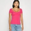 Anna Field T-Shirt BasicPink Donna T-shirt E Top AN621D0YW-J11 -Anna Field 258816d3dfc246ad82dd6c83c79c8baa