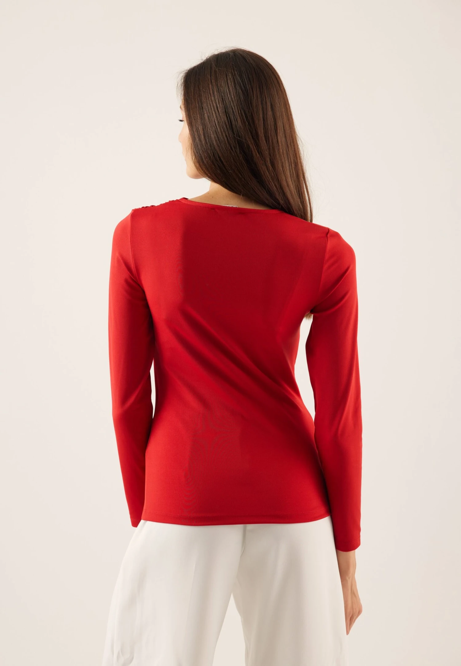 Anna Field Maglietta A Manica LungaRed Donna T-shirt E Top AN621D1A5-G11 5 Anna Field Maglietta A Manica LungaRed Donna T-shirt E Top AN621D1A5-G11 - immagine 3