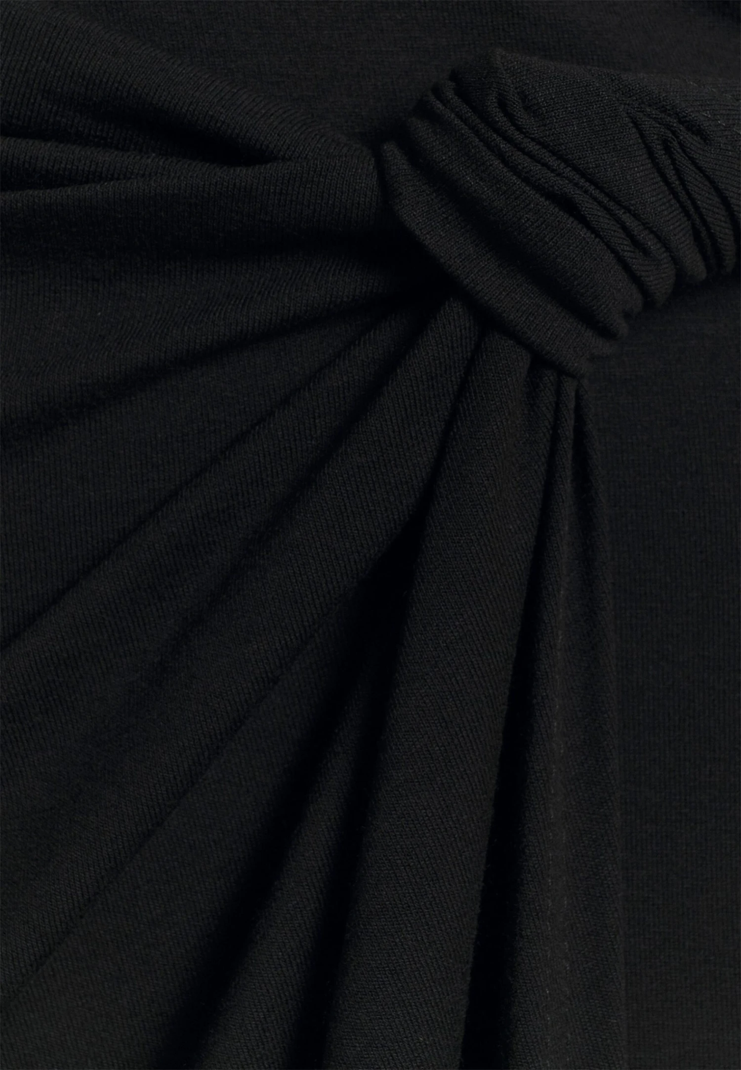 Anna Field Front Knot Midi Skirt - Gonna A Tubino - Black 5 Anna Field Front Knot Midi Skirt - Gonna A Tubino - Black - immagine 3