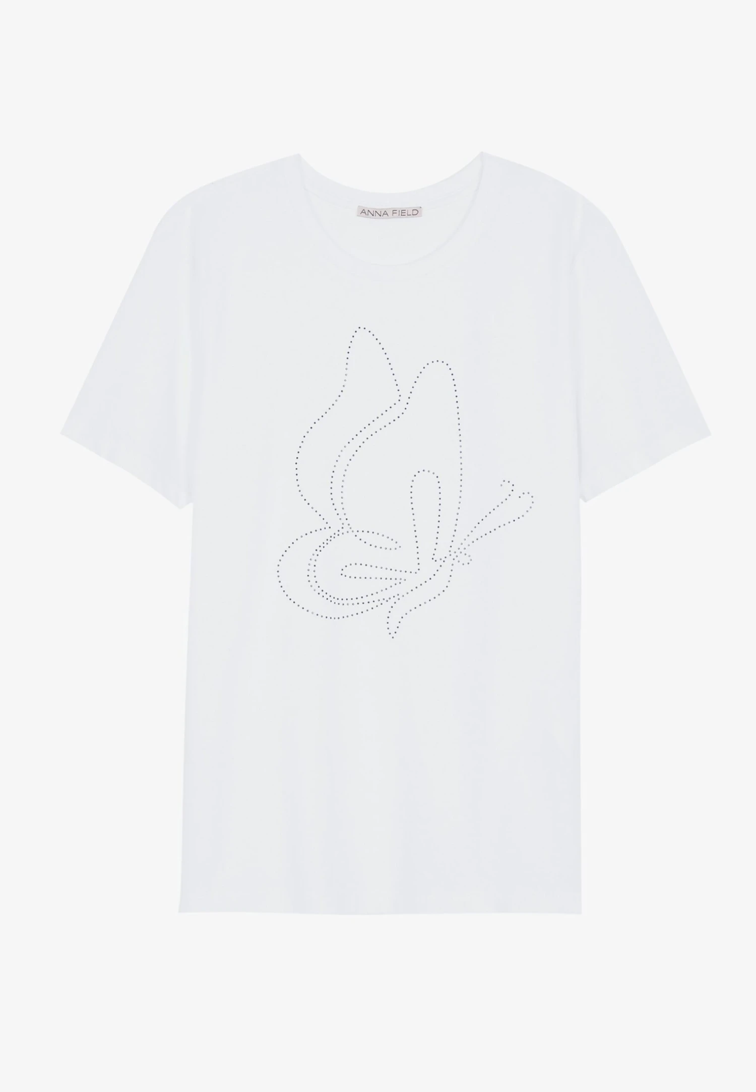 Anna Field T-Shirt Con StampaWhite Donna T-shirt E Top AN621D19U-A11 6 Anna Field T-Shirt Con StampaWhite Donna T-shirt E Top AN621D19U-A11 - immagine 4