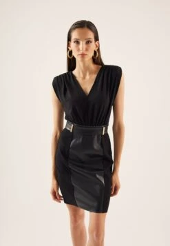 Anna Field Vestito Di MaglinaBlack Donna Vestiti AN621C1ZQ-Q11