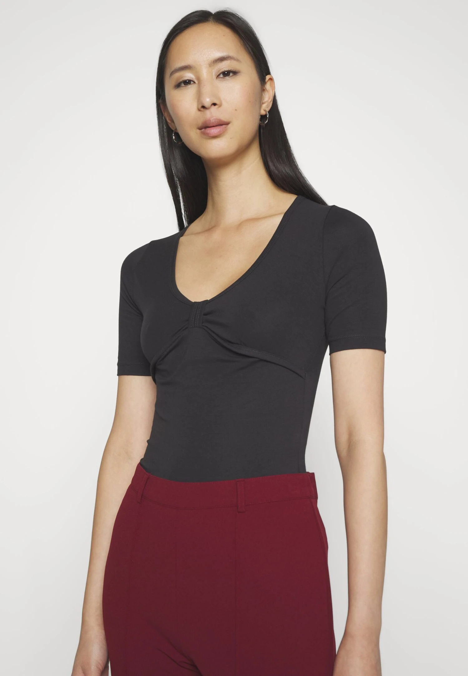 Anna Field T-Shirt BasicBlack Donna T-shirt E Top AN621D17V-Q11 8 Anna Field T-Shirt BasicBlack Donna T-shirt E Top AN621D17V-Q11 - immagine 6