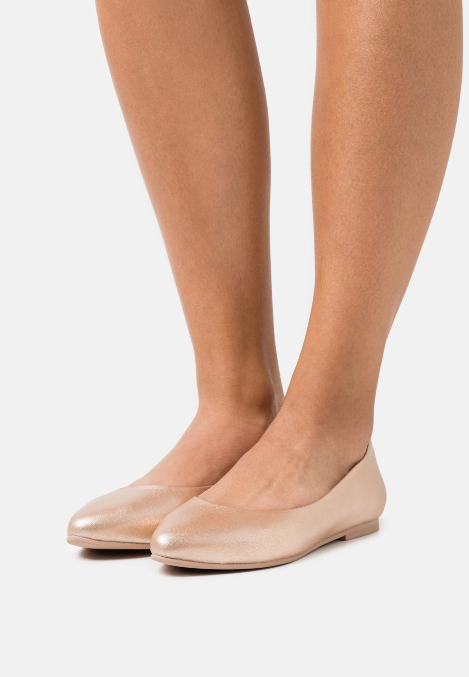 Anna Field Leather - Ballerine - Rose Gold Coloured 2 Anna Field Leather - Ballerine - Rose Gold Coloured