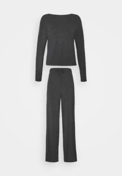 Anna Field Wide LegPigiamaDark Grey Donna Intimo Notte E Loungewear AN681P054-C11 -Anna Field 34c4b3211e1c41ff8ea8df81296bd993