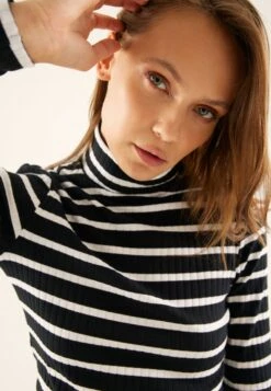 Anna Field 2 PackMaglietta A Manica LungaBlack/White Donna T-shirt E Top AN621D18I-Q11 -Anna Field 3645d98543d1468f8bf042ac5681ed24