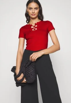Anna Field T-Shirt Con StampaDark Red Donna T-shirt E Top AN621D17C-G11 -Anna Field 3795392a52754925a5a7a3d9a0fce6e7
