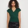 PoloDark Green Donna T-shirt E Top ANH21D01Q-M11 -Anna Field 3992842aa8354eb58248ec257cae67ae