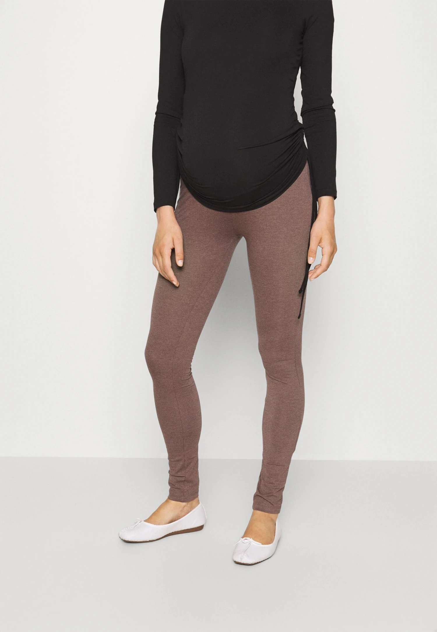 Leggings MaternityLeggingsBlackMottled Dark Brown Donna Pantaloni EX429B00D-Q15 4 Leggings MaternityLeggingsBlackMottled Dark Brown Donna Pantaloni EX429B00D-Q15 - immagine 2