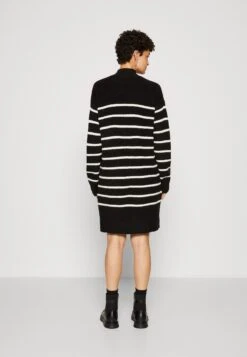 Anna Field Abito In MagliaBlack/White Donna Vestiti AN621C1ZE-Q11 -Anna Field 3c6aab676a124d3d9cddbdf5104b07e1