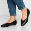 Anna Field Leather Ballerinas - Ballerine - Black -Anna Field 3ce656f7e4114e0e86fc46fdc06b2ccd