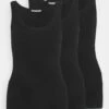Anna Field Basic Tank 3Er PackTopBlack/Black/Black Donna T-shirt E Top AN621D0QX-Q13 -Anna Field 3d7877655a714034b67faacb333b6e0e