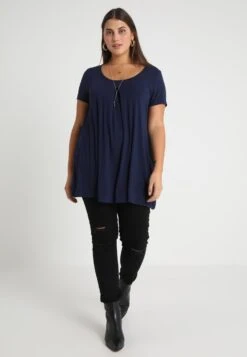 T-Shirt BasicMaritime Blue Donna T-shirt E Top ZX121D00N-K12 -Anna Field 404e7d6ffb804121af375a9bde672afd