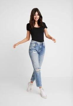 Anna Field 3 PackT-Shirt BasicWhite/Black/Dark Grey Donna T-shirt E Top AN621D0PH-A11