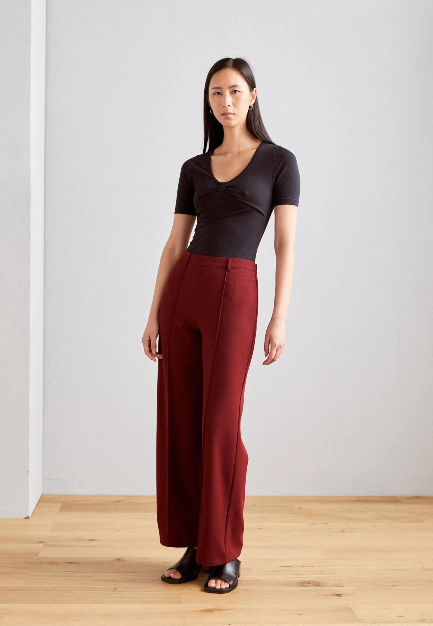 Anna Field T-Shirt BasicBlack Donna T-shirt E Top AN621D17V-Q11 4 Anna Field T-Shirt BasicBlack Donna T-shirt E Top AN621D17V-Q11 - immagine 2