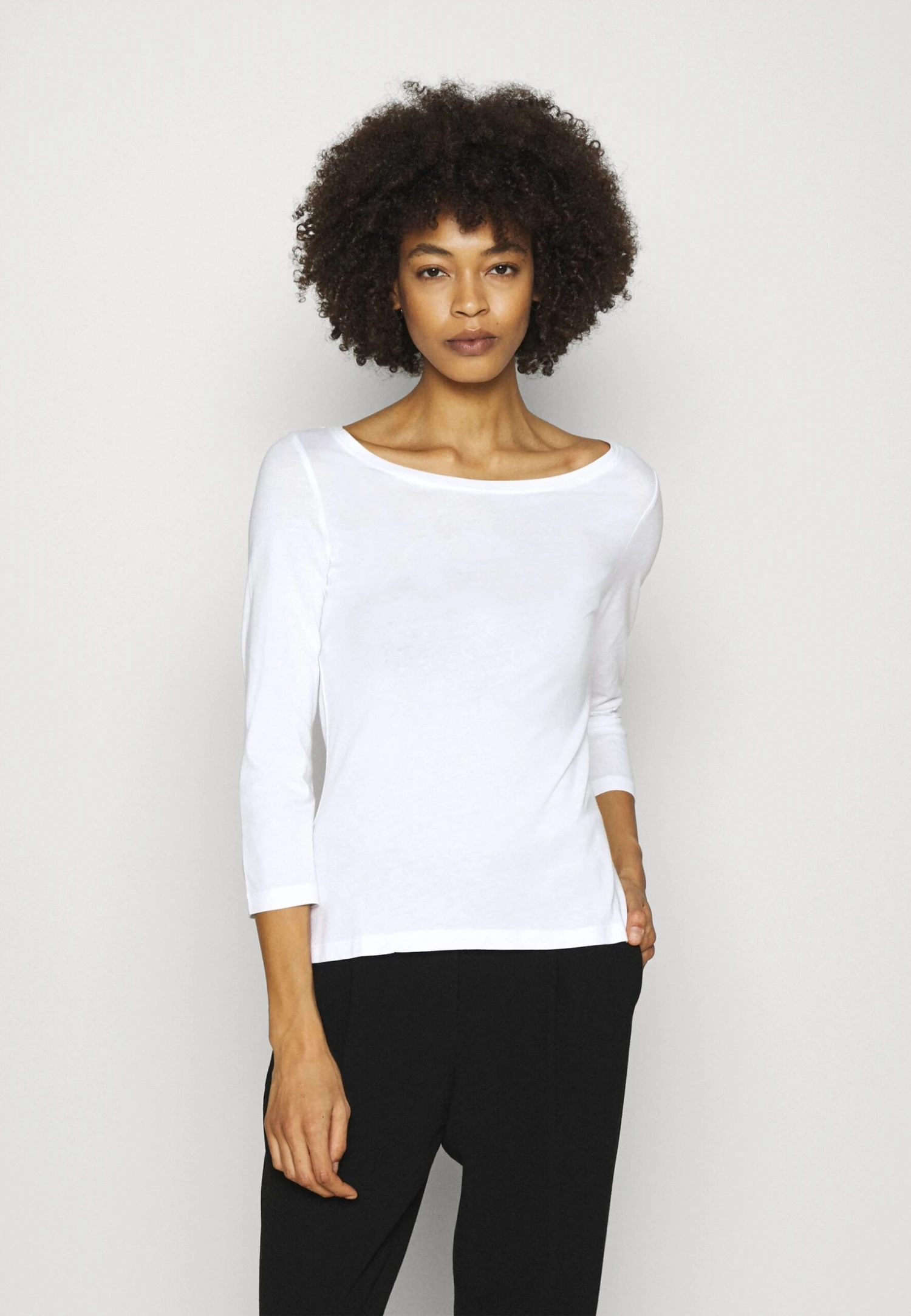 Anna Field 2 PackMaglietta A Manica LungaWhite/Black Donna T-shirt E Top AN621D0Y1-A11 4 Anna Field 2 PackMaglietta A Manica LungaWhite/Black Donna T-shirt E Top AN621D0Y1-A11 - immagine 2