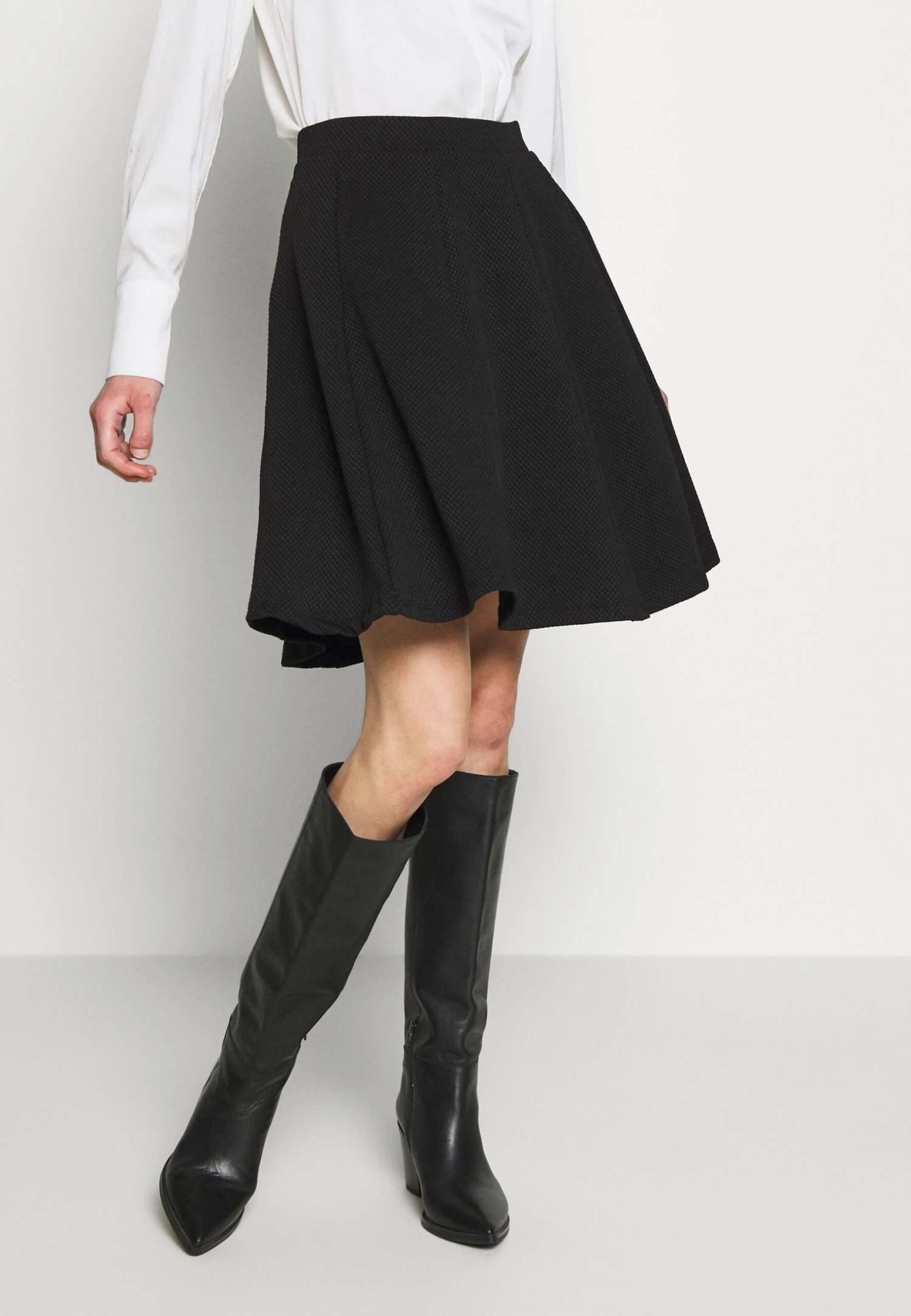 Anna Field Basic Mini A-Line Skirt - Minigonna - Black 3 Anna Field Basic Mini A-Line Skirt - Minigonna - Black