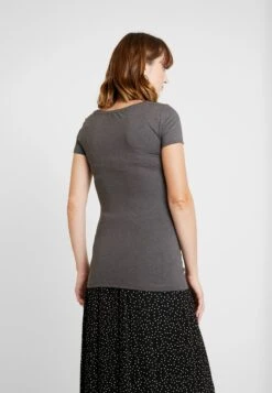 2 PackT-Shirt BasicDark Gray/Black Donna T-shirt E Top EX429G01W-C11 -Anna Field 4948e97ae23347009e0ff4446b7cabdf