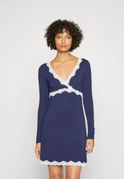 Anna Field Camicia Da NotteDark Blue Donna Intimo Notte E Loungewear AN681P02P-K11