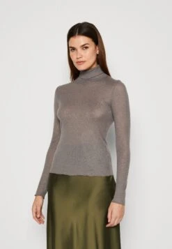 Anna Field Maglietta A Manica LungaMottled Dark Grey Donna T-shirt E Top AN621D18W-C11 -Anna Field 562b1e04eaca49e2acd93ff86c13d287