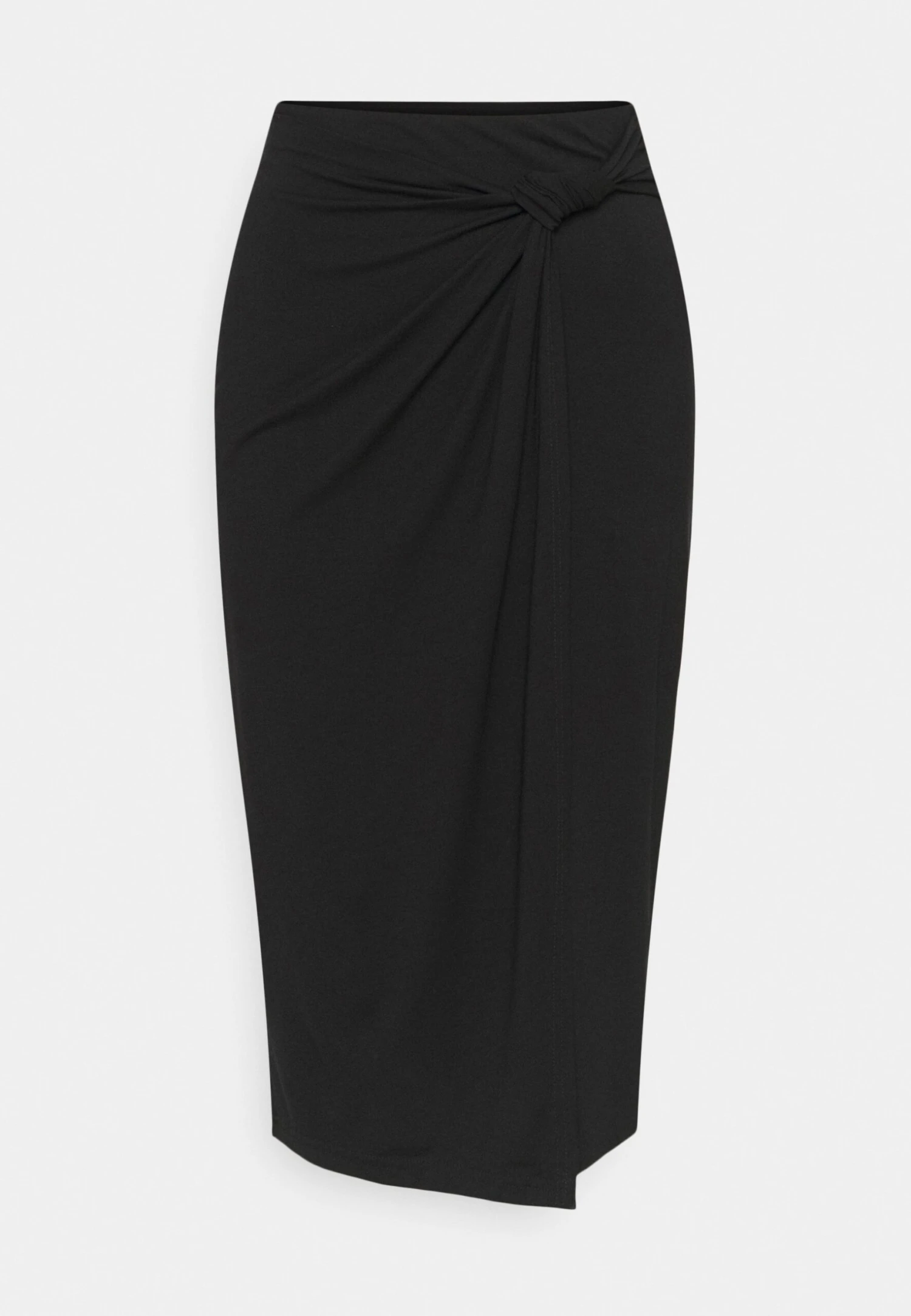 Anna Field Front Knot Midi Skirt - Gonna A Tubino - Black 3 Anna Field Front Knot Midi Skirt - Gonna A Tubino - Black