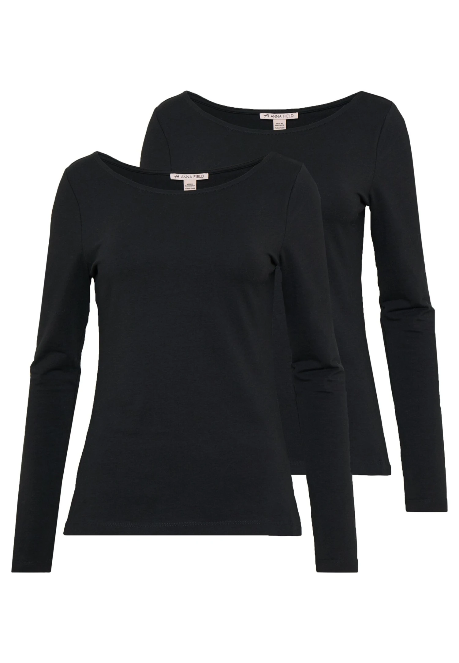 Anna Field 2 PackMaglietta A Manica LungaBlack Donna T-shirt E Top AN621D0PI-Q12 3 Anna Field 2 PackMaglietta A Manica LungaBlack Donna T-shirt E Top AN621D0PI-Q12