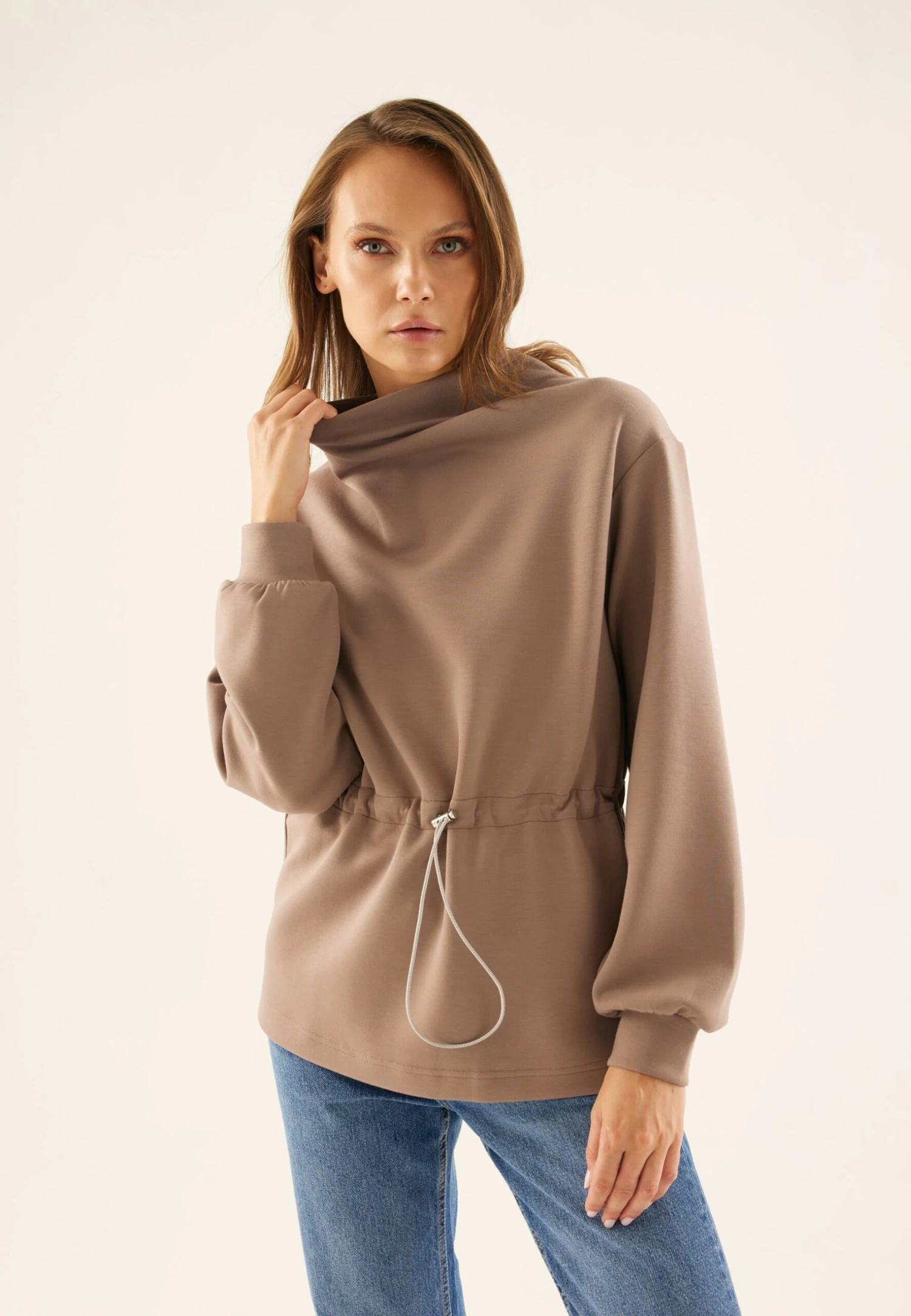 Anna Field Maglietta A Manica LungaTaupe Donna T-shirt E Top AN621J011-B11 3 Anna Field Maglietta A Manica LungaTaupe Donna T-shirt E Top AN621J011-B11