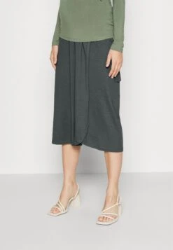 Maternity Basic Midi Skirt Gonna A TubinoLight Green Donna Gonne EX429E00O-M11