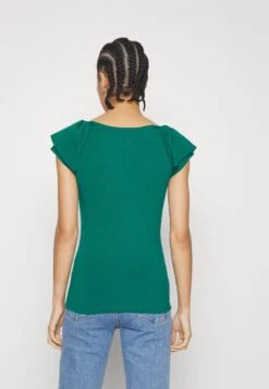 Anna Field T-Shirt BasicDark Green Donna T-shirt E Top AN621D17W-M11 -Anna Field 603bd8a6136b414cb740b327029504ab