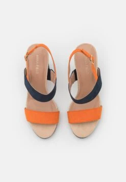 Anna Field Sandali Con Tacco - Dark Blue -Anna Field 6ce307770ab649bf8b4d57304507c78b