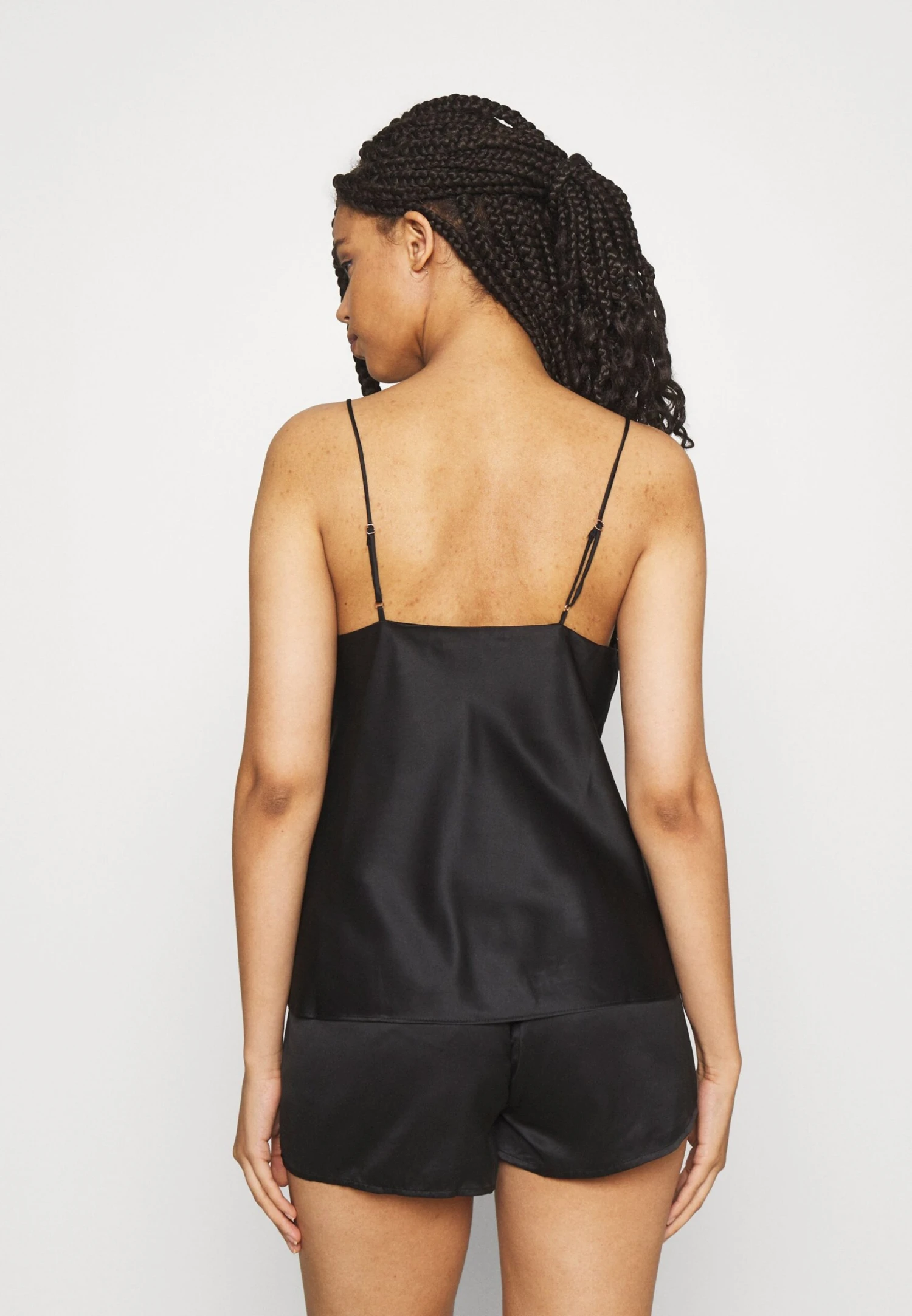 Anna Field Simple Satin Short SetPigiamaBlack Donna Intimo Notte E Loungewear AN681P05F-Q11 5 Anna Field Simple Satin Short SetPigiamaBlack Donna Intimo Notte E Loungewear AN681P05F-Q11 - immagine 3