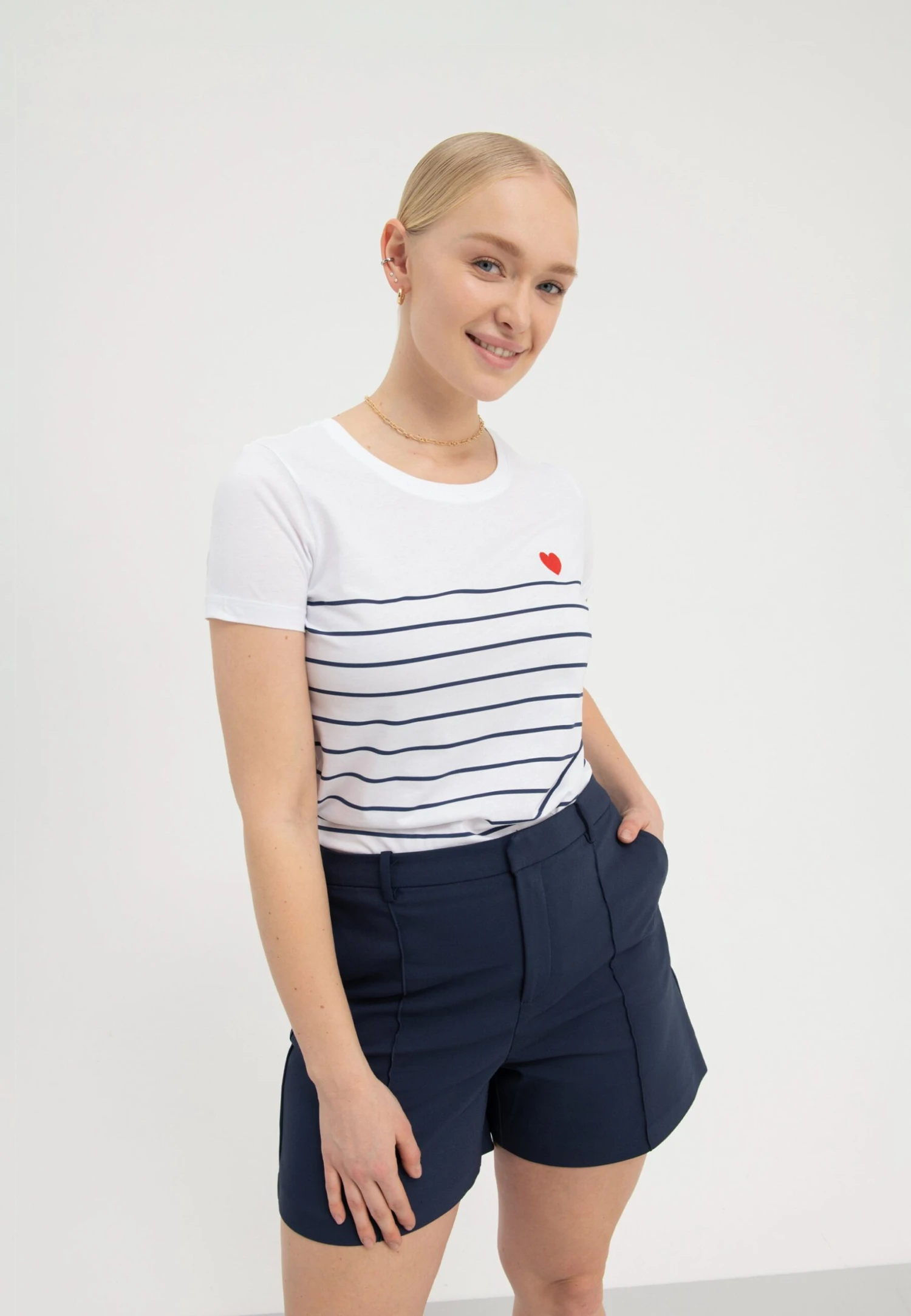 Anna Field T-Shirt Con StampaWhite Donna T-shirt E Top AN621D17N-A11 3 Anna Field T-Shirt Con StampaWhite Donna T-shirt E Top AN621D17N-A11