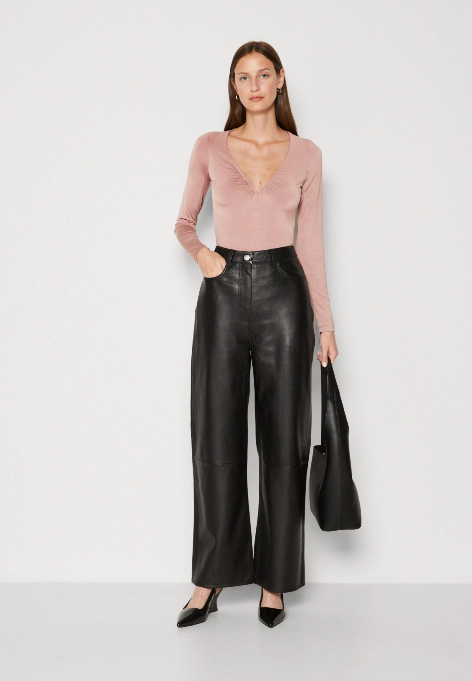 Anna Field Maglietta A Manica LungaRose Gold-Coloured Donna T-shirt E Top AN621D1A4-F11 7 Anna Field Maglietta A Manica LungaRose Gold-Coloured Donna T-shirt E Top AN621D1A4-F11 - immagine 5