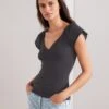 Anna Field T-Shirt BasicBlack Donna T-shirt E Top AN621D17W-Q11 -Anna Field 807e444e4695422ea97254f7c1b90608