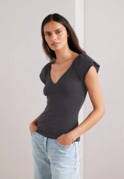 Anna Field T-Shirt BasicBlack Donna T-shirt E Top AN621D17W-Q11