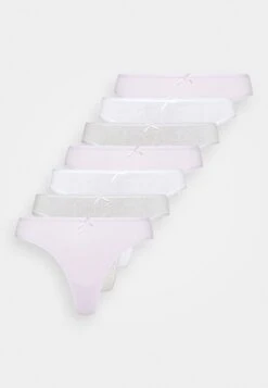 Anna Field Georgina 7Pp Thong CottonPerizomaLilac/Grey/White Donna Intimo AN681C004-I11 -Anna Field 834b4f3d87cc40ef87fc087c6010d0b7