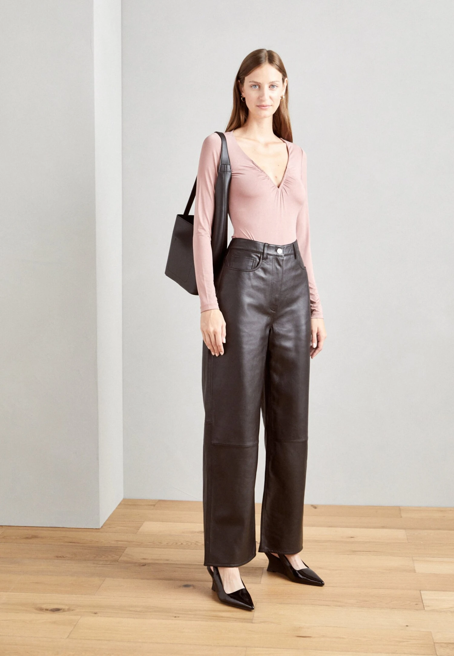 Anna Field Maglietta A Manica LungaRose Gold-Coloured Donna T-shirt E Top AN621D1A4-F11 4 Anna Field Maglietta A Manica LungaRose Gold-Coloured Donna T-shirt E Top AN621D1A4-F11 - immagine 2