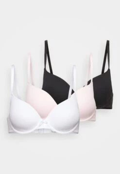 Anna Field Sunlight 3Pack Tshirt BraReggiseno402Pink_001White_802Black Donna Intimo AN681A03E-J12 -Anna Field 86557765579c4e3f801767c3937b4035