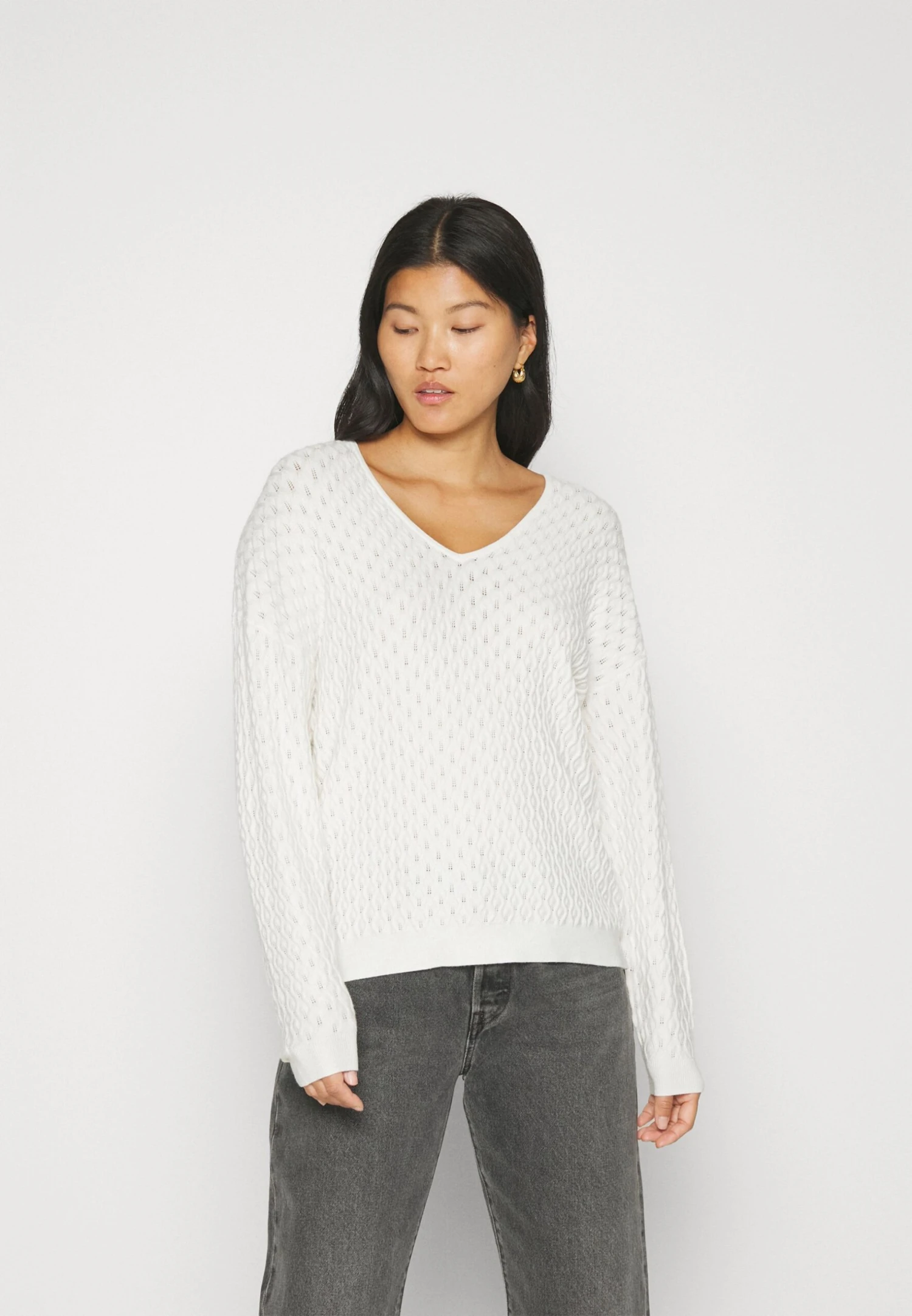 Anna Field Maglione Off-White Donna Maglieria AN621I0J1-A11 3 Anna Field Maglione Off-White Donna Maglieria AN621I0J1-A11