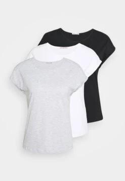 Anna Field 3 PackT-Shirt BasicBlack/White/Mottled Light Grey Donna T-shirt E Top AN621D0XJ-Q11 -Anna Field 8f09f783669e45048ece7901963b858f